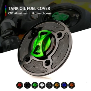 FOR KAWASAKI Versys-X 300 2017-2019 Motorcycle Keyless Cover Fuel Gas Tank Cap - Picture 1 of 20