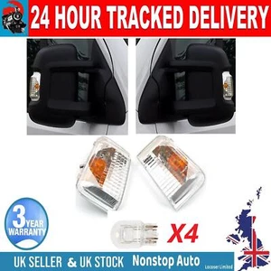 Door Wing Mirror Side Indicator Light Lens Left Right Side For PEUGEOT Boxer - Picture 1 of 6