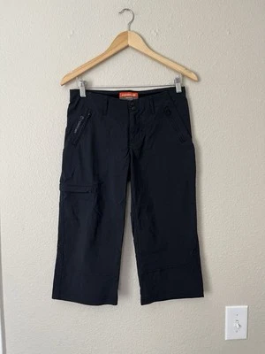 Capris de nailon Merrell Selectwick para mujer 4 negros bolsillo de carga pierna ancha Foto 1 de 4