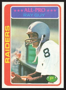 1978 Topps #260 Ray Guy Oakland Raiders NR-MINT HIGH QUALITY! NO RESERVE! - Picture 1 of 2