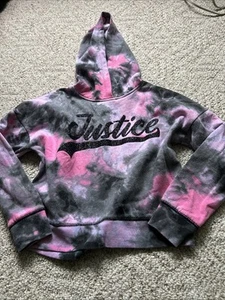 Justice Girl Sweatshirt Size 7/8 - Picture 1 of 3