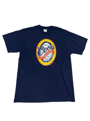 Vintage Coors original  Beer T-Shirt  1998 125th Anniversary Delta Pro Weight  - Image 1 of 4