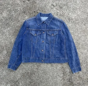 Vintage 60s/70s Levi’s For Gals Type III Trucker Jacket White Tab Big E Women’s - Picture 1 of 10