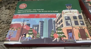 Play Live City Train Set Advent Calendar - Festive Multicolor - Picture 1 of 7