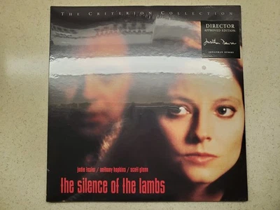 The Silence of the Lambs LaserDisc Criterion Collection Brand New Sealed! Foto 1 de 4