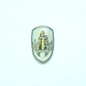 Stocknagel Walking Hiking Badge Shield Medallion Munich Germany - Picture 1 of 2