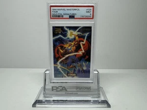 1994 Marvel Masterpieces Gold Foil Signatures 124 THOR PSA 9 - Picture 1 of 2