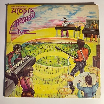 Todd Rundgren's Utopia ‎– Another Live Vinyl, LP 1975 Bearsville ‎– BR 6961 - Image 1 of 4