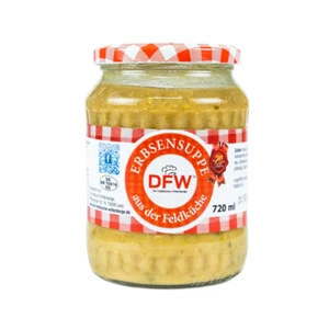 Erbsensuppe aus der DDR Feldküche 720ml im Glas Fertiggericht gelbe Erbsen | DFW - Bild 1 von 1