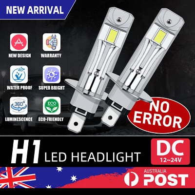 H1 LED Headlight no error Beam Bulbs replace for halogen For Mazda 6 2007-2003 - image 1 of 4