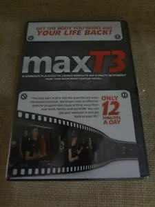 MaxT3 Übung (DVD) nur 12 Minuten am Tag Max T3 Neu Versiegelt - Bild 1 von 2