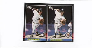 1985 Donruss Baseball Lot (2) Jack Morris #415 Tiger NMMT *L6163 - Bild 1 von 1