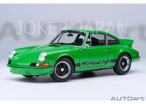 AUTOart Porsche 911 Carrera 2.7 RS (Viper Green / Black Stripe) 78034 1/18 JDM - Picture 1 of 7