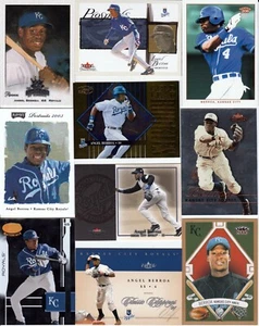 ⚾ Huge 35 + different ANGEL BERROA cards lot 3 RC 2002 - 2007 all Royals - Picture 1 of 4