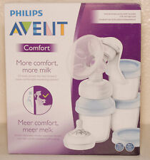 Philips Avent Comfort Manual Breast Pump with Reusable Storage Cups