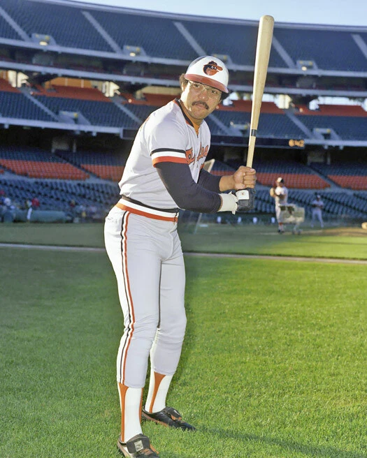 1976 Baltimore Orioles REGGIE JACKSON Glossy 8x10 Photo Print Poster HOF 93 - Image 1 of 1
