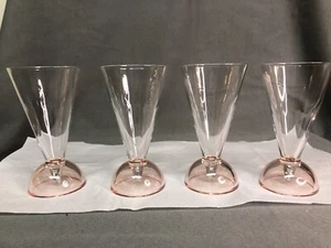 Cone Shaped Glasses with Round Bottom - Picture 1 of 6