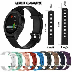 Armbanduhr Band Straps für Garmin Vivomove / HR & Vivoactive 3 GPS Smartwatch S/L - Bild 1 von 22