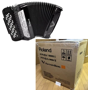 Roland FR-8XB BK Electronic Button Accordion Black New Japan Black FR-8X - Picture 1 of 11