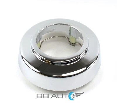 NEW 07-14 FORD E150 95-14 E250 E350 VAN CHROME FRONT 4x4 WHEEL CENTER CAP OPEN - Image 1 of 4