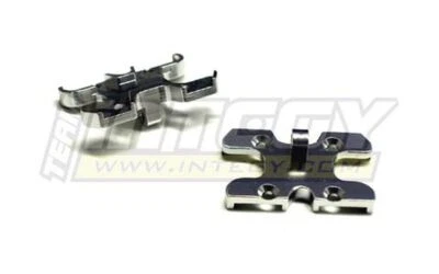 Losi Mini LST Silver Alloy F&R Gearbox Bracket (2) INTT8309SILVER - Image 1 of 2