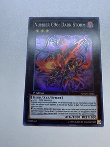 Yugioh Number C96: Dark Storm 1a edizione super raro SHSP-EN046 MP - Foto 1 di 24