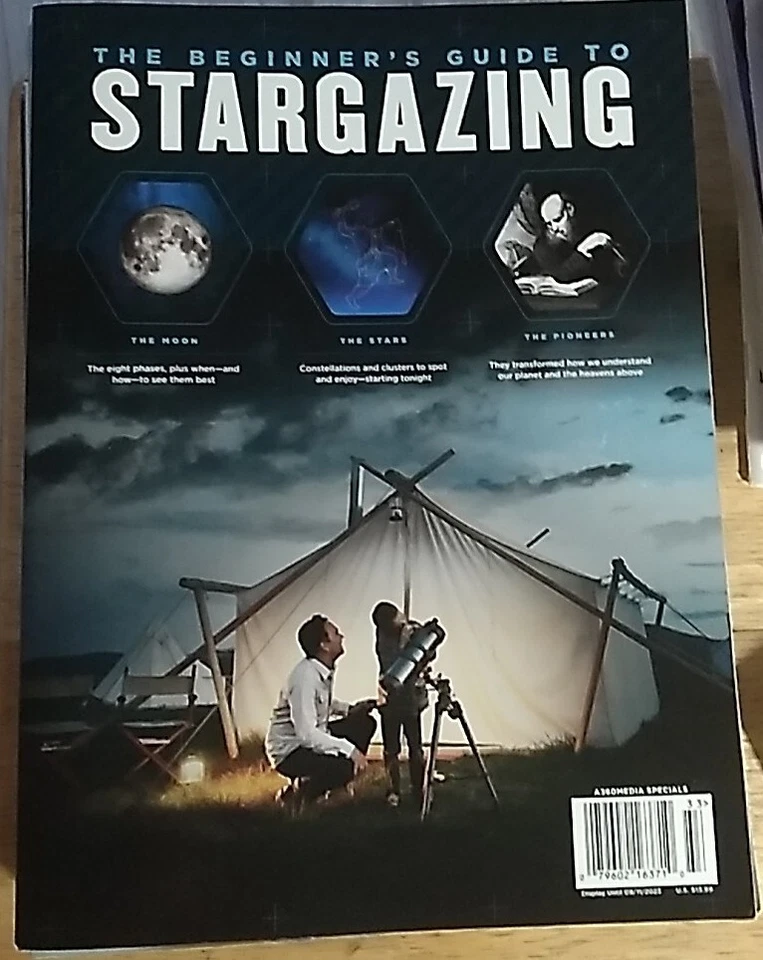 The Beginners Guide to Stargazing  2023 Moon, Stars, Pioneers Constellations Foto 1 de 1