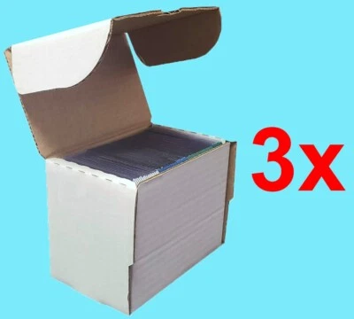 3 BCW 5 INCH 75 TOPLOADER CARDBOARD STORAGE BOX SPORTS CARD Trading Baseball - Image 1 of 3