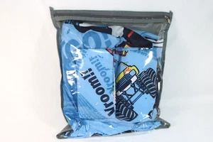 Twin/Full Monster Truck Fitted Bed Sheet & 2 Pillowcases 3-Piece Set Kid Toddler - Picture 1 of 2