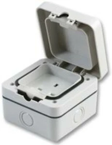 EXTERNAL OUTDOOR MAINS POWER 13a SOCKET IP66 230v decking patio shed garage - Picture 1 of 2