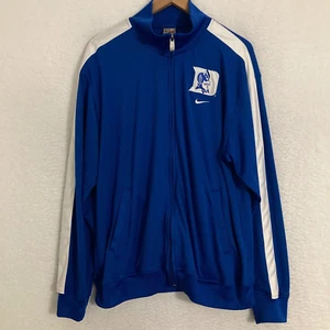 Nike Team Duke University Blue Devils Jacket Adult XL Full Zip Embroidered - Picture 1 of 10