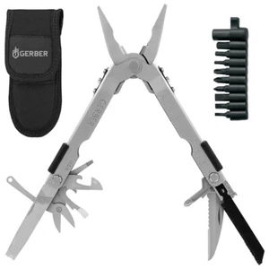 Gerber MP600 Pro Scout Multi Tool Needlenose W/ Tool Kit & Sheath Stainless - 07 - Picture 1 of 3
