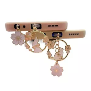 Sakura Rabbit Phone Anti Dust Cap Dustproof Type-C Anti Dust Plug Cellphone - Bild 1 von 29
