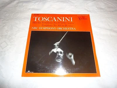 TOSCANINI-HAYDN: SYMPHONY No.9/No.101 1967 VICTROLA RECORDS LP VIC-1262 MINT!! - Image 1 of 2