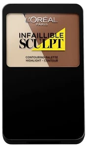 L'OREAL INFALLIBLE SCULPT CONTOURING HIGHLIGHT PALETTE - MEDIUM DARK (03)  - Picture 1 of 1