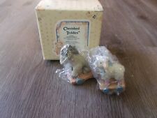 COLLECTIBLE CHERISHED TEDDIES SHEEP DONKEY PULL TOYS  FIGURE