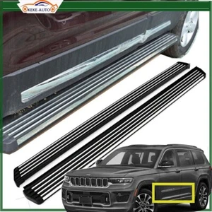 Running Board Side Step Pedals Nerf Bar Fits for Jeep Grand Cherokee 2023 2024 - Picture 1 of 9