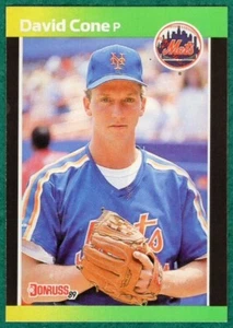 David Cone - 1989 Donruss #388 - New York Mets Baseball Card - Picture 1 of 2