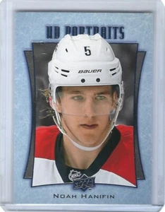 2016-17 Upper Deck UD Portraits #P-10 Noah Hanifin - Picture 1 of 2