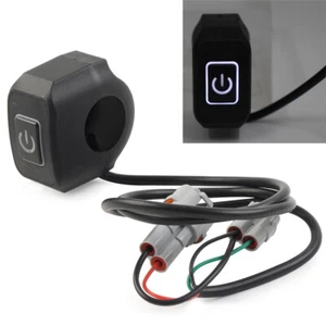 Plug And Play Headlight On/off Button Switch Connector For Sur Ron White - Picture 1 of 9