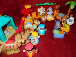 Fisher Price Little People 20 PIECE 3 WISE MEN BETHLEHEM NATIVITY  Christmas￼HTF - Picture 1 of 6