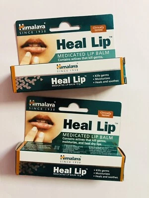 2 X Bálsamo Labial Himalaya Herbal HEAL LIP 10g ENVÍO GRATUITO Foto 1 de 4