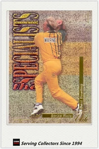 1996 Futera Cricket Elite Series The Specialist Foil Card TS14--SHANE WARNE - Picture 1 of 1