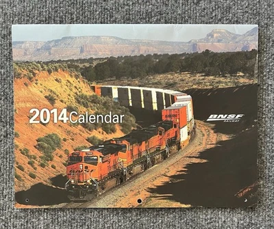 2014 Burlington Northern Santa Fe Railway Calendar BNSF - Image 1 of 3