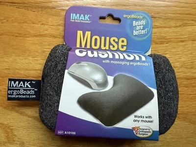 IMAK Mouse Cushion With Massaging ErgoBeads Works With Any Mouse - Image 1 of 4