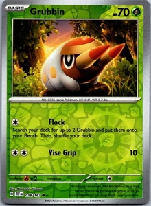 Grubbin 018/162 - SV05: Temporal Forces Reverse Holo - Picture 1 of 2