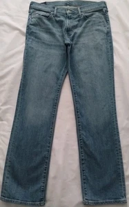 BLAUE HERRENJEANS ABERCROMBIE & FITCH KENNAN GERADE STRETCH Etikett 31 x 32 - 35 x 31 - Bild 1 von 9
