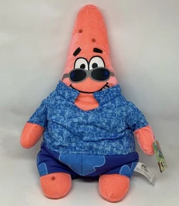 "Pantalones cuadrados Bob Esponja Patrick Star 12"" felpa nuevos con etiqueta Nickelodeon 2009" - Imagen 1 de 4