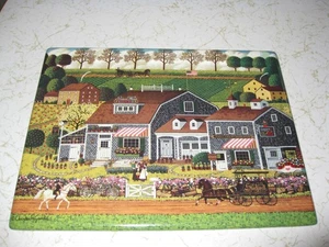 Charles Wysocki | Bradford Exchange | Spring | Prairie Wind Flowers Plate A4983 - Picture 1 of 3