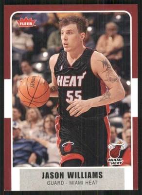 Fleer #26 Jason Williams Miami Heat 36808 2007-08 Foto 1 de 2
